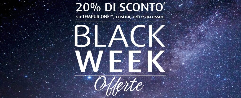 Black Friday Materassi Di Qualità - Tempur Black Friday 1